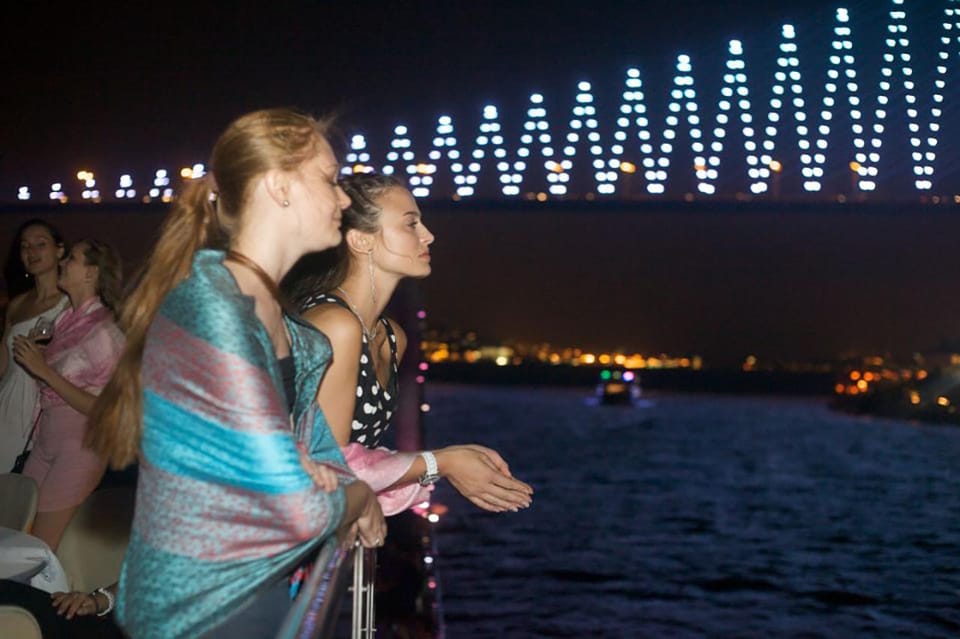 Istanbul: Bosphorus Night Dinner Cruise with Private Table - The Bosphorus Route: Dolmabahçe, Palaces, Bridges, Fortresses, and Maiden’s Tower