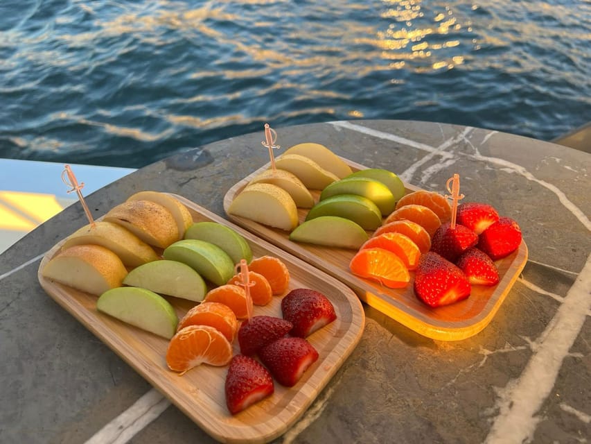 Istanbul: Bosphorus Sunset Cruise on a Luxury Yacht - Bosphorus Bridge to Arnavutköy and Bebek: the shoreline with texture