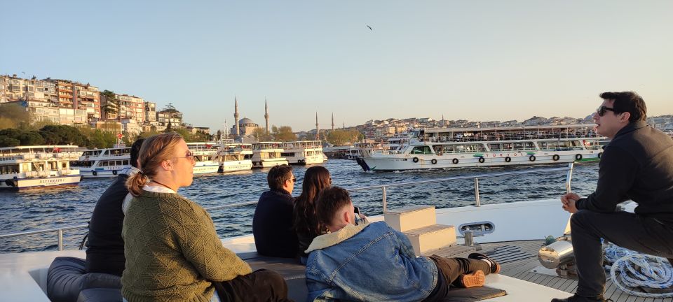 Istanbul: Bosphorus Sunset Cruise on Yacht with Live Guide - Kabataş Square: getting aboard without wasting your evening