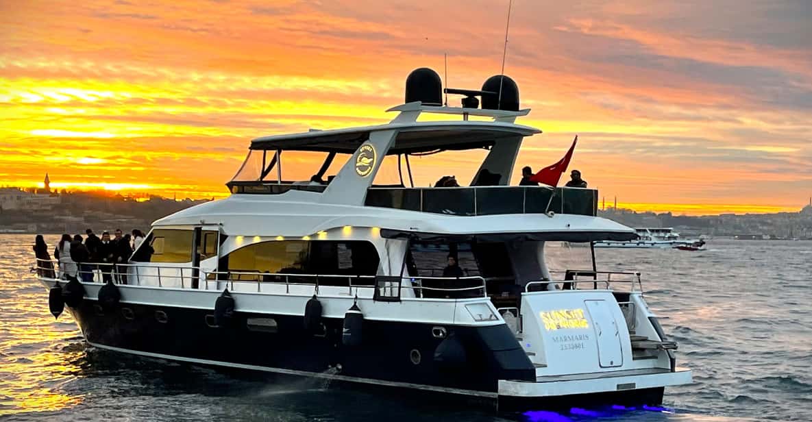 Istanbul: Bosphorus Sunset Yacht Cruise with Live Guide - Bridges and Fortresses: Where the Route Gets Dramatic
