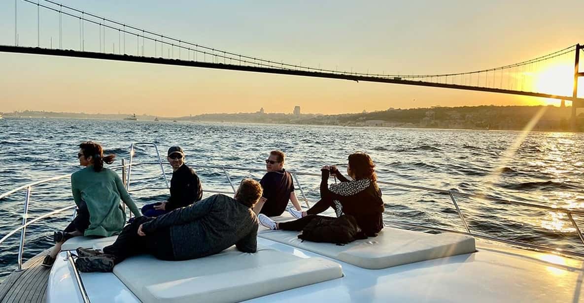 Istanbul: Bosphorus Yacht Cruise at Sunset with Snacks - Getting on Board: Yacht Comfort With Real Viewing Space