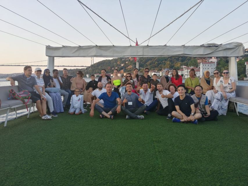 Istanbul: Explore Bosphorous on a Sunset Boat Cruise - Onboard experience: tea, biscuits, Wi‑Fi, and the human touch