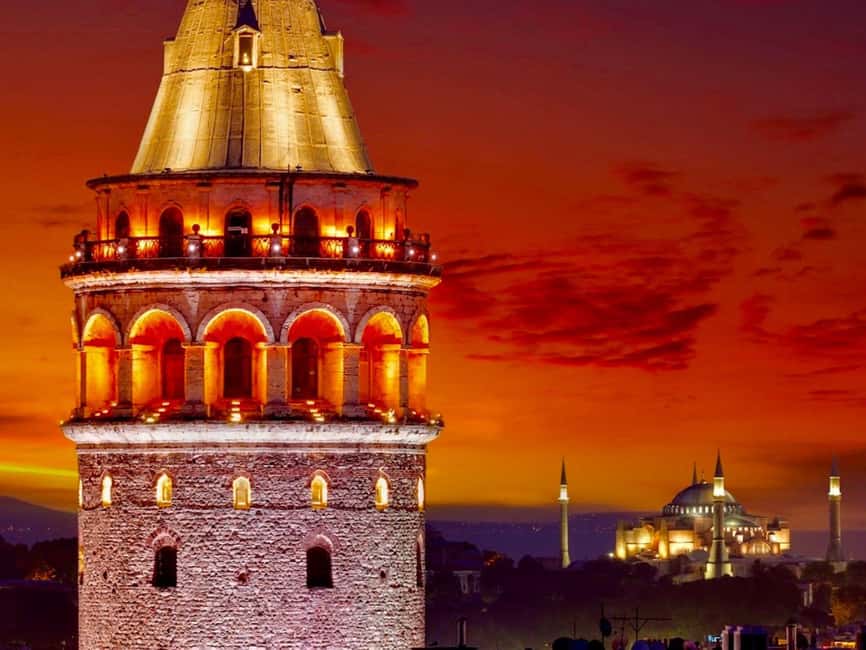 Istanbul: Galata Tower Entry Ticket with Audio Guide - Best Time to Go: Sunset for the Golden Horn and Bosphorus Glow
