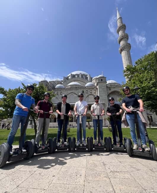 Istanbul: Guided Segway Tour of the Old Town - Hagia Sophia and the Blue Mosque: two stops, two ways to see the same era