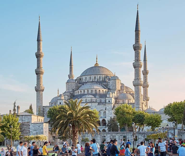 Istanbul: Hagia Sophia, Blue Mosque Guided Tour, & Tickets - Meeting point at the hop-on hop-off stop across Hagia Sophia