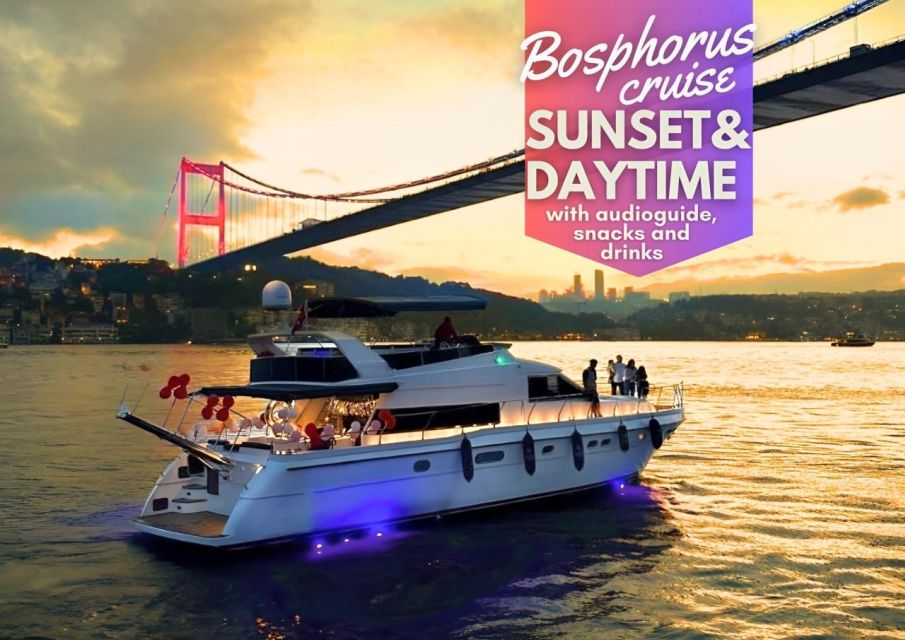 Istanbul: Sunset or Day Small-Group Yacht Cruise with Snacks - Getting on board smoothly: meeting points and timing that matter