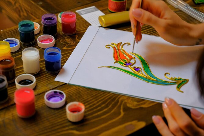 Istanbul: Traditional Stained Glass Painting Workshop - Picking your design: the palette step that makes it feel personal