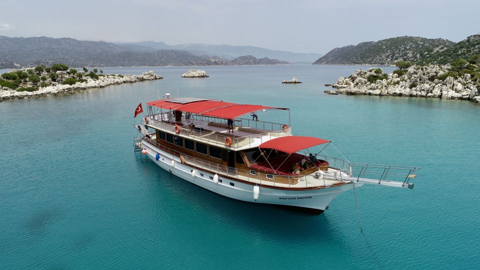 Kas: Kekova Island Sunken City & Historical Sites Boat Tour - Inönü Bay and beyond: Lunch-on-deck energy and scenic cruising breaks