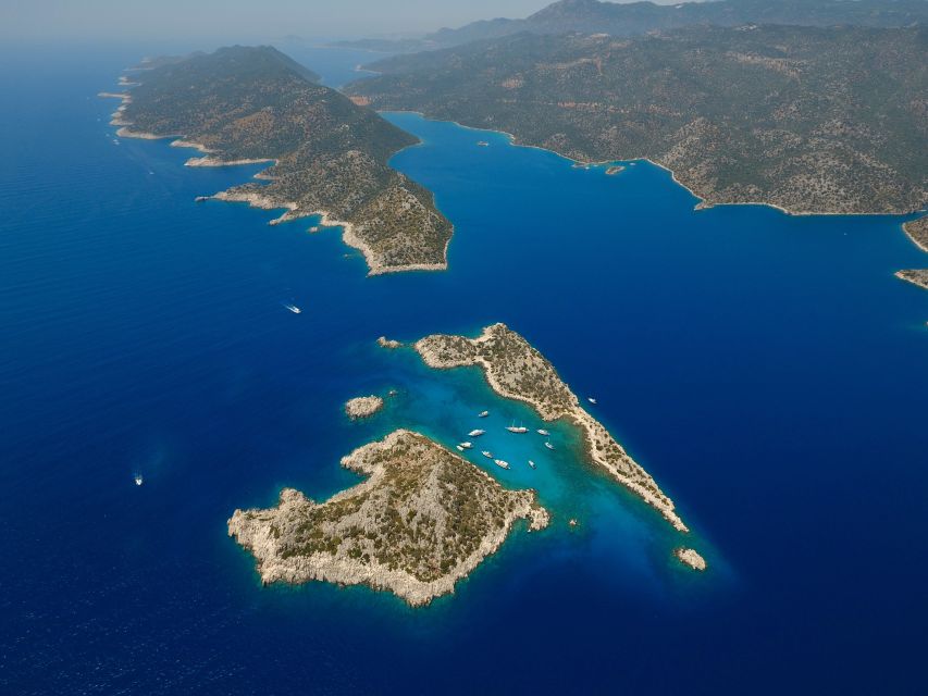 Kas: Kekova Island Sunken City & Historical Sites Boat Tour - Tersane Koyu and Üzüm İskelesi: Tea breaks, calmer vibes, and one more swim chance