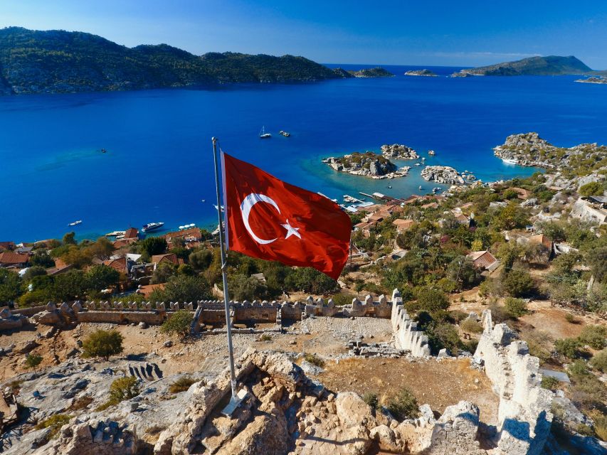 Kas: Kekova Island Sunken City & Historical Sites Boat Tour - Your boat experience: Spacious deck time, clean facilities, and rinse-off showers