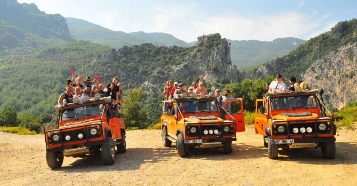 Marmaris: Jeep Safari Adventure Trip With Lunch - Waterfall swim realities: fun, cold water, and the need for a towel