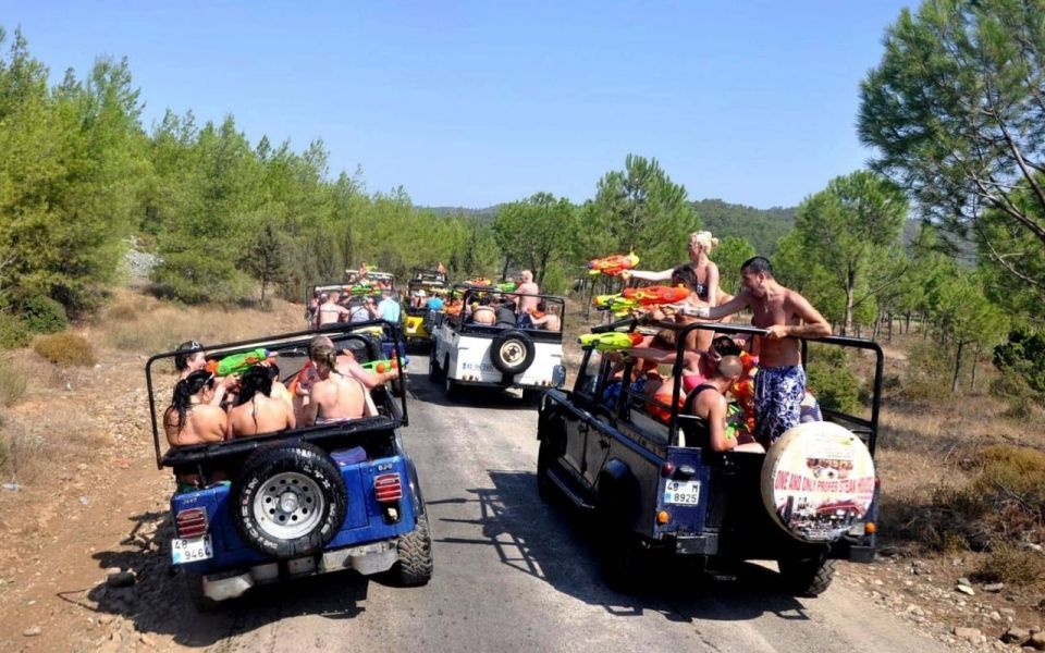 Marmaris: Jeep Safari Adventure Trip With Lunch - Safety and comfort: what the convoy setup really does for you