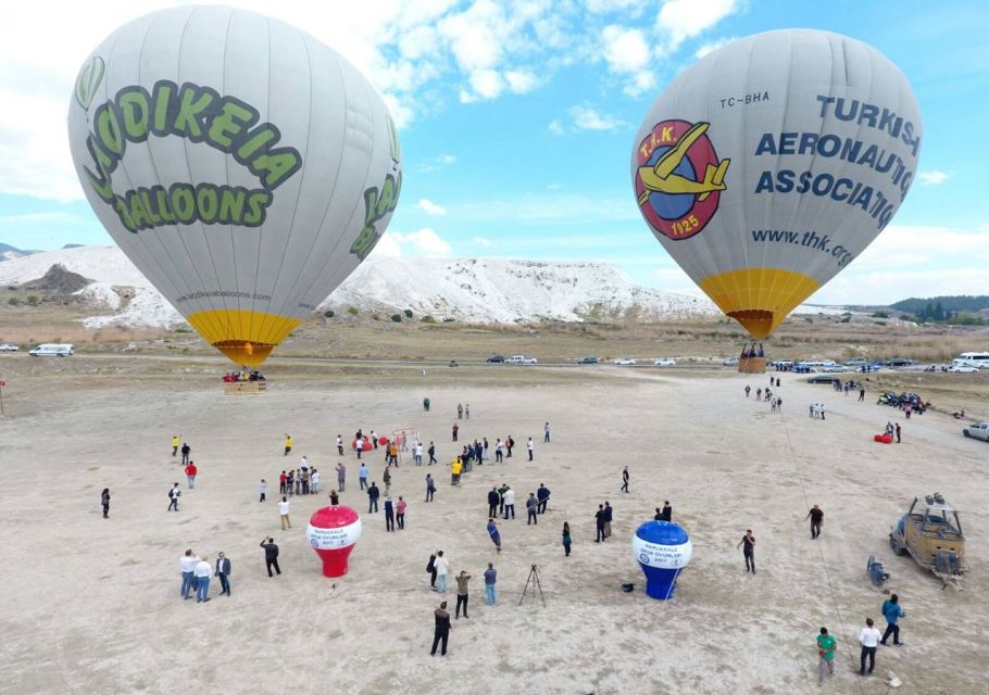 Pamukkale: Hot Air Balloon Flight with Flight Certificate - What you get for about $105: value, not just cost
