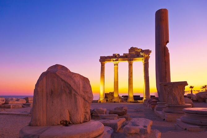 Perge, Aspendos, Side and Waterfall Full Day Tour - Aspendos Ruins: the Theater and the Architect Zenon legend
