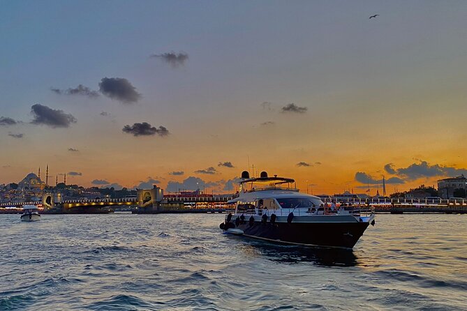 Scenic Bosphorus Sunset Cruise – 2.5 Hours of Luxury & Views - Golden Hour Bonus: Maiden’s Tower and the Old City glow
