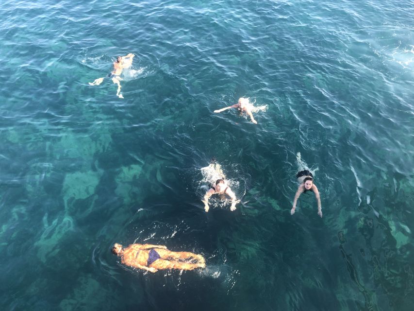 Side: Dolphin Island Boat Tour w/ Lunch & Foam Party - Comfort tips for a long boat day: swims, life vests, and what to bring