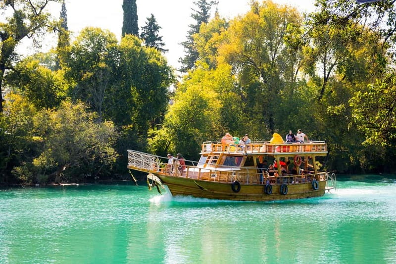 Side: Manavgat River Boat Trip & Grand Market w/ Lunch - The Cruise Itself: How the 45-Passenger Experience Feels On Board