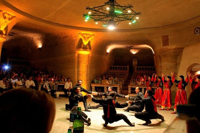 Turkish Night at Cave Restaurant with Dinner and Unlimited Drinks - The Show: Regional Folk Dance to Belly Dancing